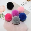1.5cm high bouncy ball DIY decorative accessories, clothing accessories, colorful high bouncy ball accessories, tassel polyester pom-pom pendant, diy Christmas hat decoration, plush ball Item Picture